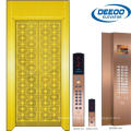 1600kg Golden Etching Finish Passenger Elevator